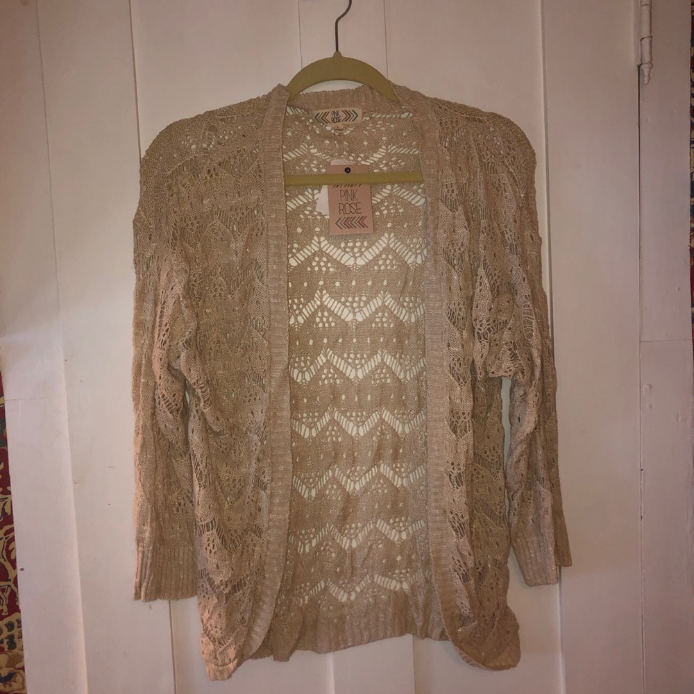 Tan Cardigan